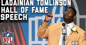 LaDainian Tomlinson's Hall of Fame Speech | 2017 Pro Football Hall of Fame | NFL