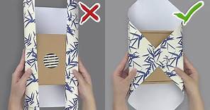 禮物包裝 | 禮物盒包裝教學-包禮物創意（EASY！）