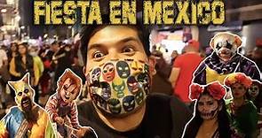 Así se celebra el 31 de OCTUBRE en las calles de MEXICO - ¿DIA DE MUERTOS o HALLOWEEN?