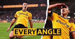 Hee Chan Hwang breaking records! | Every angle of Hwang's goal against Newcastle United