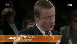 Otto Sander in der NDR Talkshow