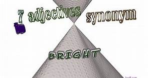 bright - 8 adjectives synonym to bright (sentence examples)