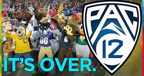 Today: END of the Pac-12 Conference