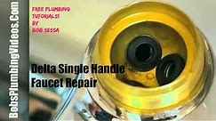 Delta Faucet Repair Single Handle
