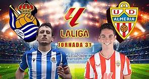 REAL SOCIEDAD vs ALMERÍA | Jornada 31 | LaLiga Española (EA Sports) | Pronóstico en FC 24