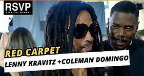81st Golden Globes Red Carpet 2024 with Lenny Kravitz & Coleman Domingo