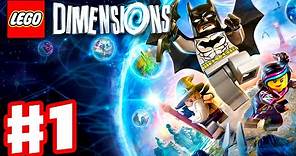 LEGO Dimensions - Gameplay Walkthrough Part 1 - Batman, Gandalf, and Wyldstyle! (PS4, Xbox One)