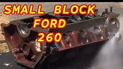 How to build| Ford 260| engine prep and cleaning