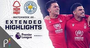 Nottingham Forest v. Leicester City | PREMIER LEAGUE HIGHLIGHTS | 1/14/2023 | NBC Sports