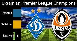 Ukrainian Premier League 🇺🇦 All Winners 1992-2020, Football, Champions, History, Sport, Ukraine