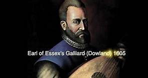 Earl of Essex's Galliard (Dowland) 1605