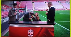 Virgil van Dijk's daughter causes havoc on live TV to leave Liverpool captain in stitches