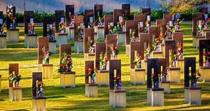 The names and faces of victims of the Oklahoma City bombing
