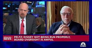 Nelson Peltz on Disney proxy fight: The company is not being run properly, board oversight is awful