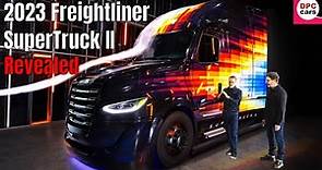 Daimler Truck Unveils Advanced 2023 Freightliner SuperTruck II