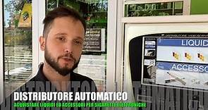Come acquistare liquidi ed accessori x sigarette elettroniche nel distributore automatico di Modena