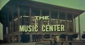 The Music Center Archival Film