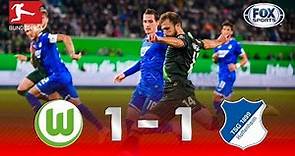 Wolfsburgo - Hoffenheim [1-1] | GOLES | Jornada 5 | Bundesliga