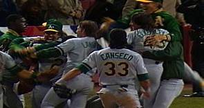1989 WS Gm4: A's complete the sweep