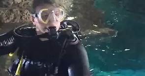 Diving at Blue Planet Aquarium