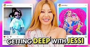 K-pop Icon Jessi Reacts to Her IG, TikTok and Music Videos! | Getting DEEP With Jessi