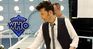 David Tennant's Tour of the New TARDIS | Behind the Scenes | Doctor Who