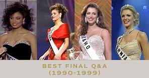 Best Final Answers from 1990-1999 | Miss USA