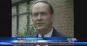 Former federal attorney general and Pennsylvania governor Dick Thornburgh dies