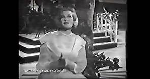 JO STAFFORD sings SUMMERTIME and AUTUMN LEAVES 1961 BBC TV
