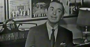 Eddie Cantor--Person to Person, 1956 TV