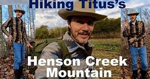 Hiking Up Titus's Henson Creek Mountain in Rural Appalachia