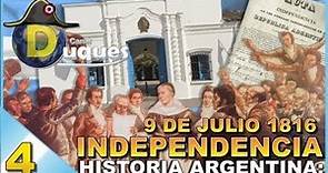 Independencia 9 de Julio de 1816 🇦🇷 | 📜 Congreso de Tucumán