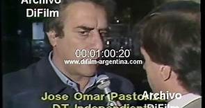 Jose Pastoriza habla de Independiente en la Libertadores 1984 - Vídeo Dailymotion