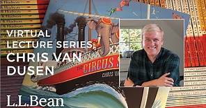 In the Studio with Author/Illustrator Chris Van Dusen | L.L.Bean Speaker Series