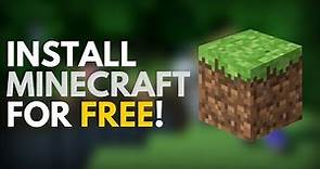 Install MINECRAFT Full Version On PC For FREE!☘