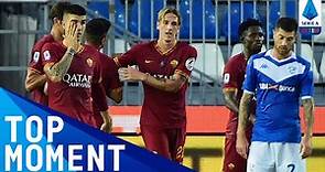 Zaniolo Scores His First Goal Since His Return From Injury! | Brescia 0-3 Roma | Serie A TIM