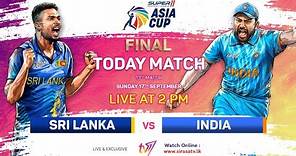 🔴 LIVE | The Cricket Show - Asia Cup 2023 - FINAL | Sri Lanka vs India 🏏