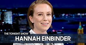 Hannah Einbinder on Her Bizarre Hacks Audition with Jean Smart and Crying at Work | The Tonight Show