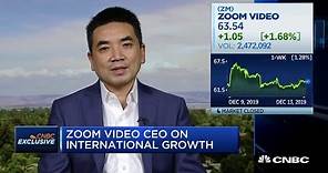 Watch full interview with Zoom Video CEO Eric Yuan