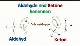 Aldehyde und Ketone benennen | Kurz an Beispielen erklärt | Carbonylverbindungen