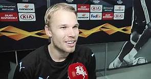 Oscar Lewicki efter Besiktas - Malmö FF