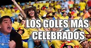 Top 5 de los Goles mas celebrados de la Historia de la Selección Colombia