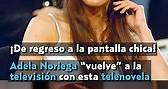 Adela Noriega "vuelve" a la televisión con esta telenovela