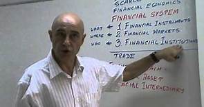 Financial Markets and Institutions - Lecture 01