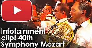 Infotainment clip! 40th Symphony Mozart - The Maestro &The European Pop Orchestra (Live Music Video)