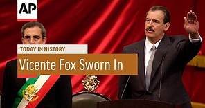 Vicente Fox Sworn In - 2000 | Today in History | 1 Dec 16