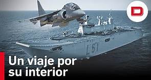 Portaaeronaves L-61 Juan Carlos I: a bordo de una colosal fortaleza flotante