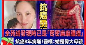 余苑綺發現時已是「密密麻麻腫瘤」 抗癌8年病逝！醫嘆：她是偉大母親 | 台灣新聞 Taiwan 蘋果新聞網
