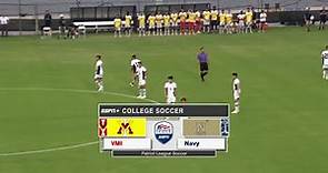 Highlights: Navy Men's Soccer vs. VMI