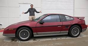 The Pontiac Fiero Was GM's Mid-Engine 1980s Sports Car